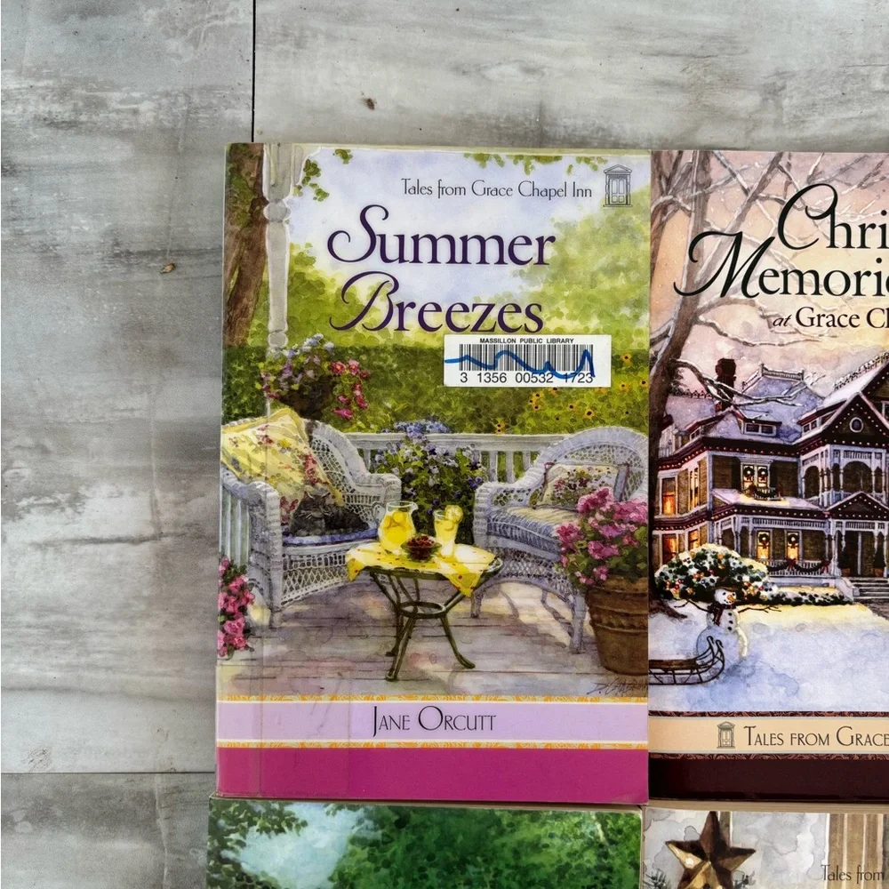 8 Tales From Grace Chapel Inn Books Christian Fiction Paperback Inspirational - Picture 4 of 10